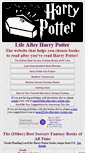 Mobile Screenshot of life-after-harry-potter.com